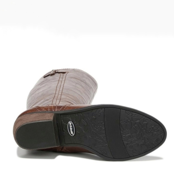 Dr. Scholl's Block Heel Wide Calf Boots Size 11M - Picture 4 of 10